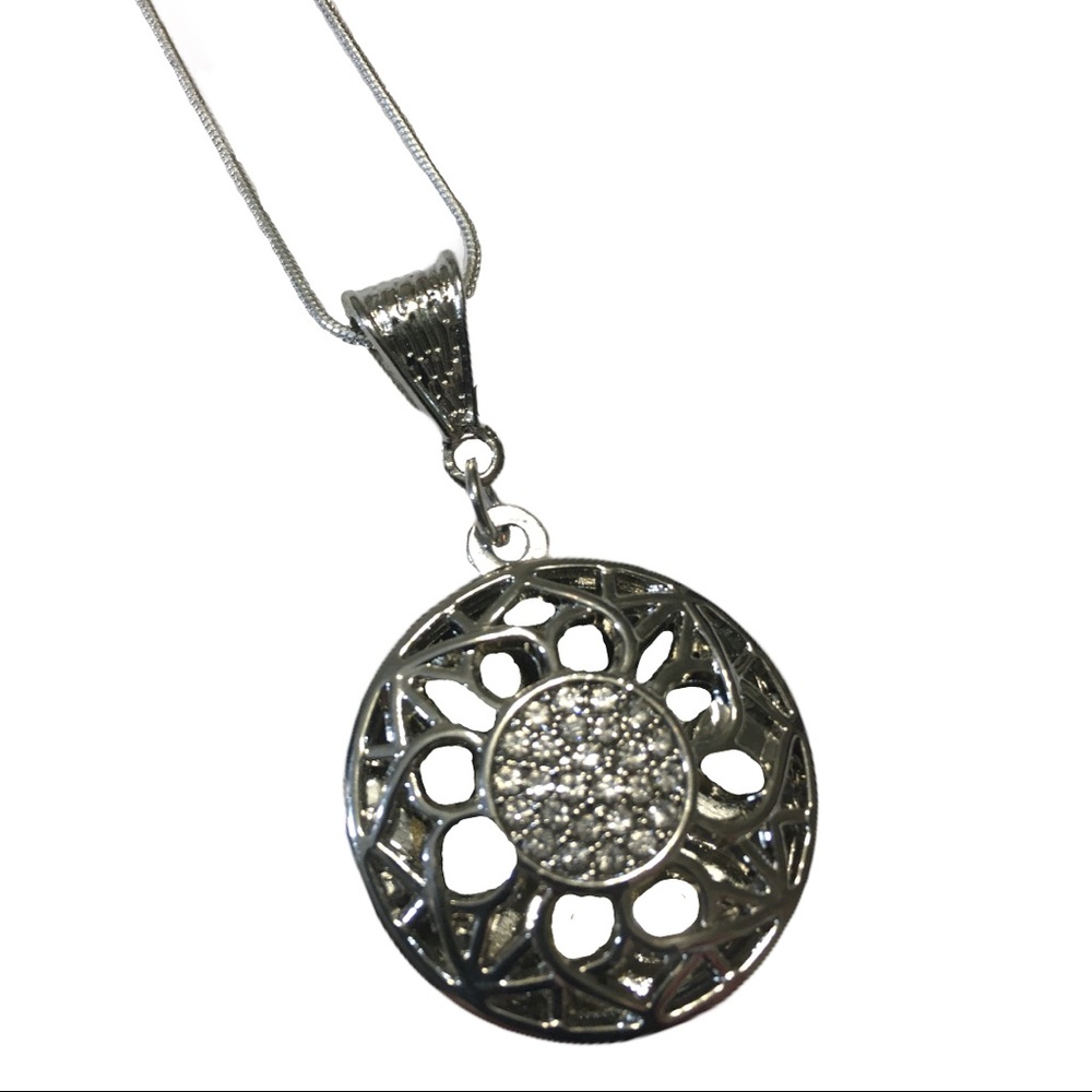 NWOT Essential Oil Necklace Diffuser, 28in Ster Si